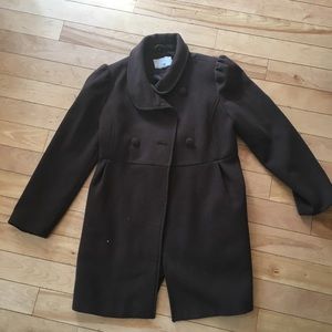 High Waisted Peacoat